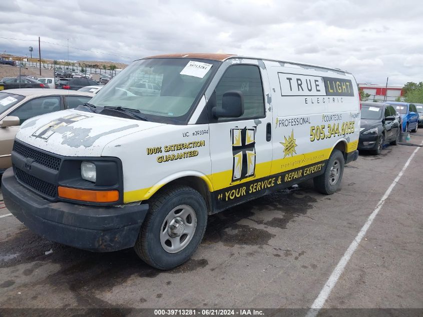 2006 Chevrolet Express Work Van VIN: 1GCFG15X961205885 Lot: 39713281