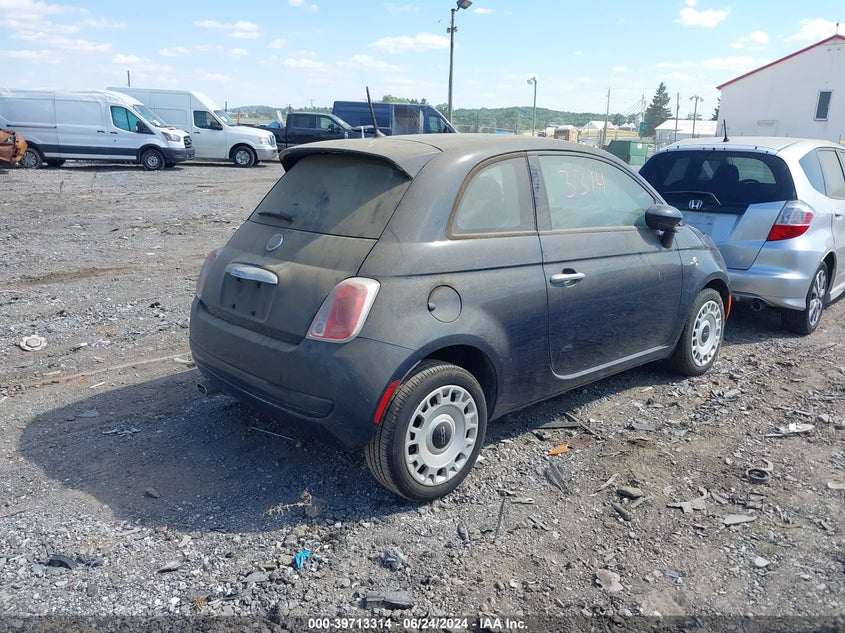 2014 Fiat 500 Pop VIN: 3C3CFFAR5ET169988 Lot: 39713314