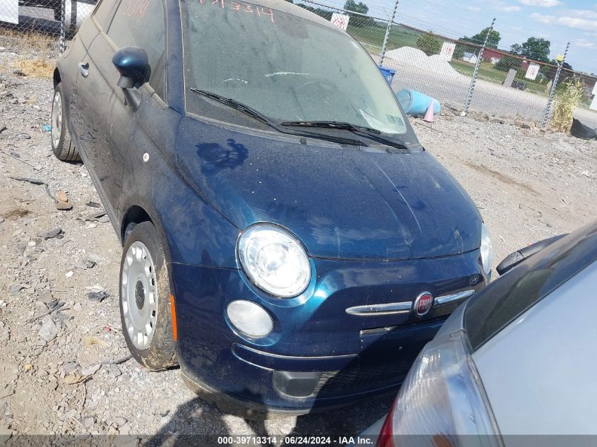 2014 Fiat 500 Pop VIN: 3C3CFFAR5ET169988 Lot: 39713314