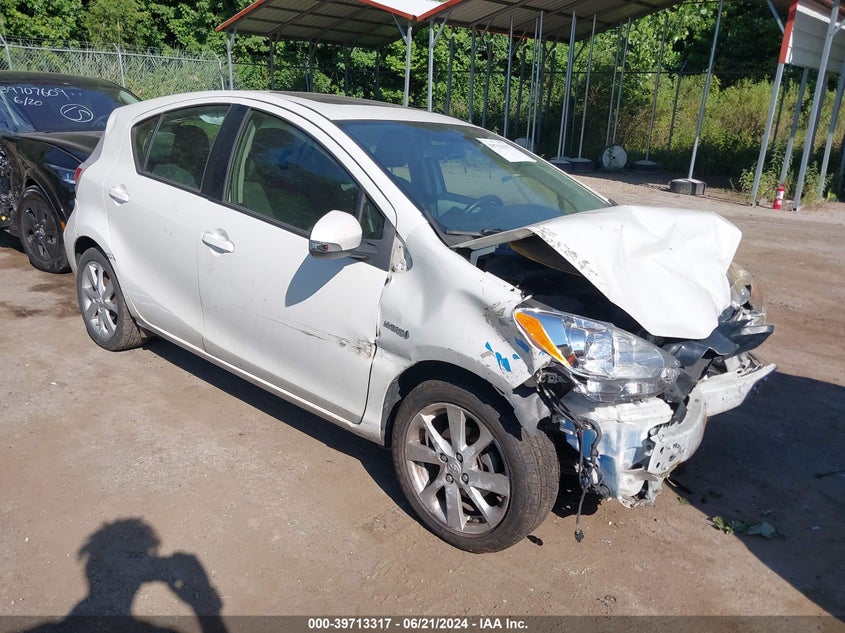 2012 Toyota Prius C VIN: JTDKDTB37C1014773 Lot: 39713317