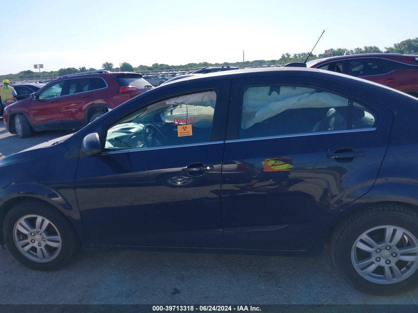 2016 Chevrolet Sonic Lt Auto VIN: 1G1JC5SH5G4119654 Lot: 39713318