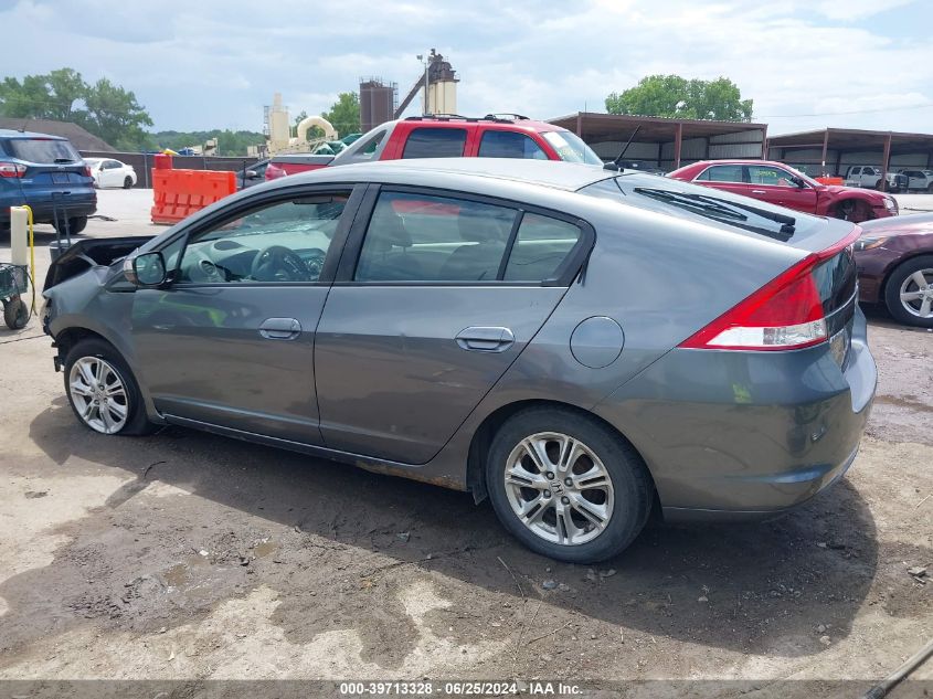 2010 Honda Insight Ex VIN: JHMZE2H75AS017130 Lot: 39713328