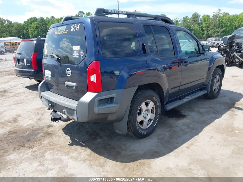 2008 Nissan Xterra S VIN: 5N1AN08U48C526912 Lot: 39713335