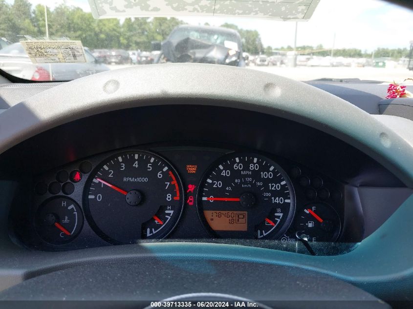 2008 Nissan Xterra S VIN: 5N1AN08U48C526912 Lot: 39713335