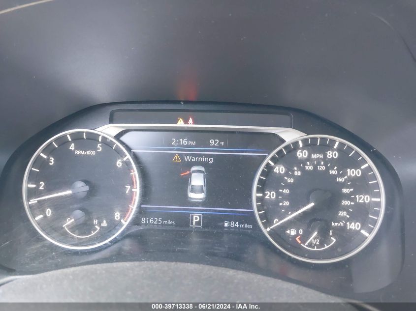 2020 Nissan Altima S Fwd VIN: 1N4BL4BV5LC186448 Lot: 39713338