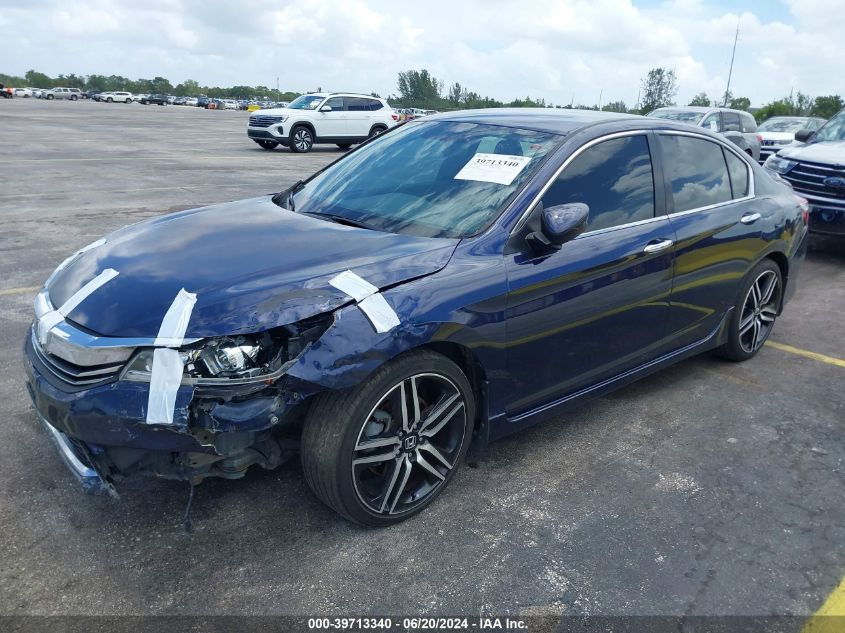 1HGCR2F11HA095853 | 2017 HONDA ACCORD