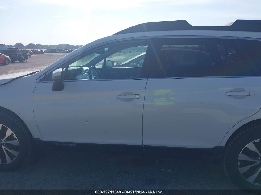 2015 Subaru Outback 2.5I Limited VIN: 4S4BSBLC7F3313165 Lot: 39713349