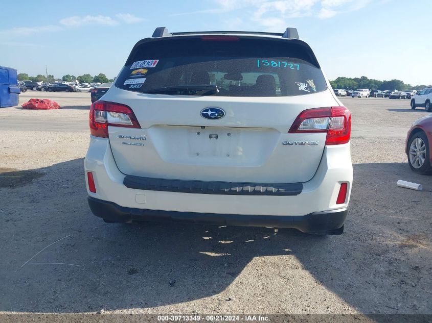 2015 Subaru Outback 2.5I Limited VIN: 4S4BSBLC7F3313165 Lot: 39713349