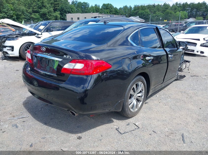 Vin: jn1by1ar9dm600652, lot: 40200018, infiniti m37x 20134