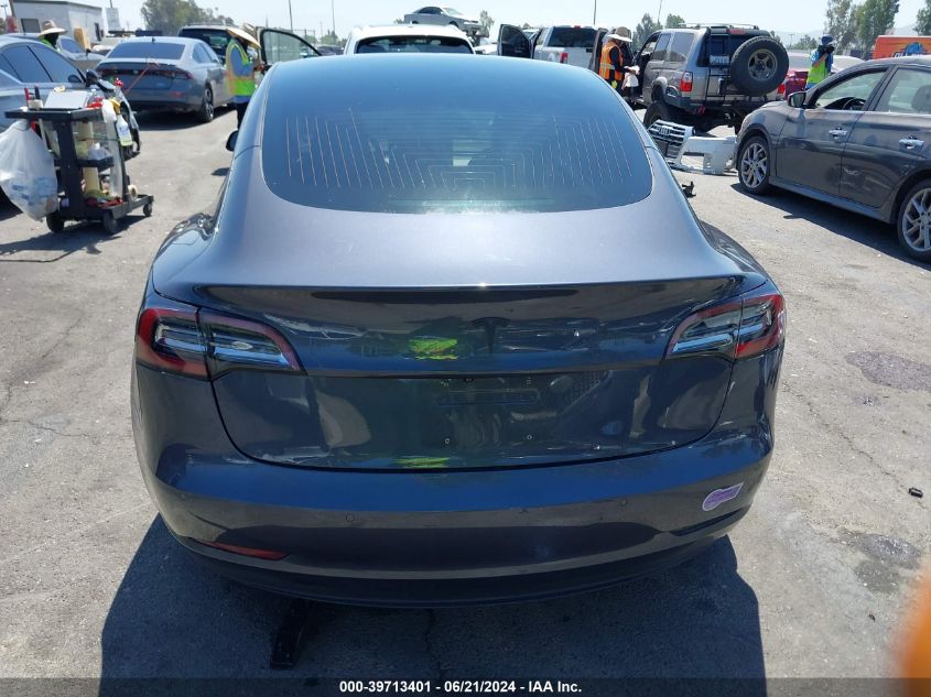 2018 Tesla Model 3 Long Range/Performance VIN: 5YJ3E1EB5JF147478 Lot: 39713401