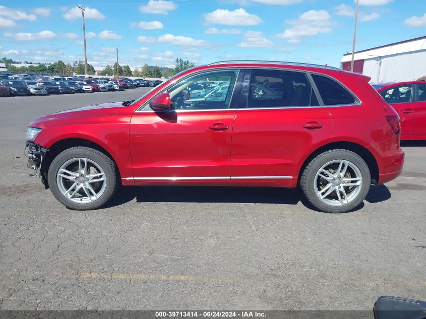 2014 Audi Q5 2.0T Premium VIN: WA1LFAFP4EA041491 Lot: 39713414