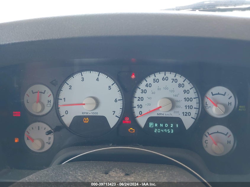 2008 Dodge Ram 1500 Slt VIN: 1D7HU18208J193149 Lot: 39713423