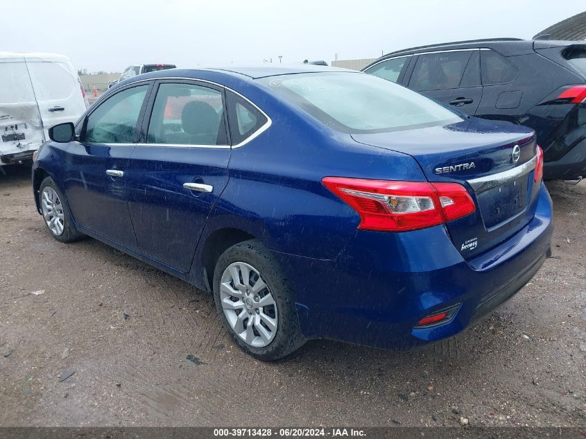 2017 Nissan Sentra S VIN: 3N1AB7AP0HY245341 Lot: 39713428