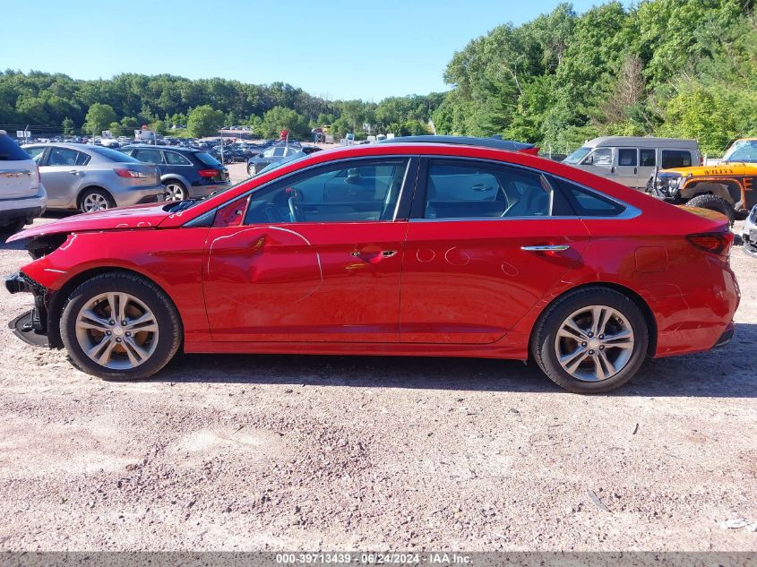 2018 Hyundai Sonata Sel VIN: 5NPE34AF7JH636569 Lot: 39713439
