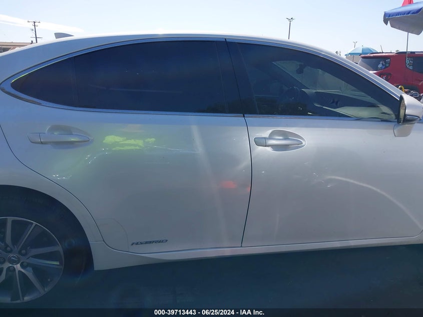 2018 Lexus Es 300H VIN: JTHBW1GG5J2192567 Lot: 39713443