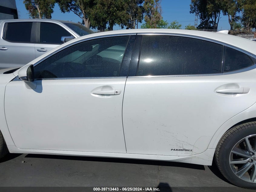 2018 Lexus Es 300H VIN: JTHBW1GG5J2192567 Lot: 39713443