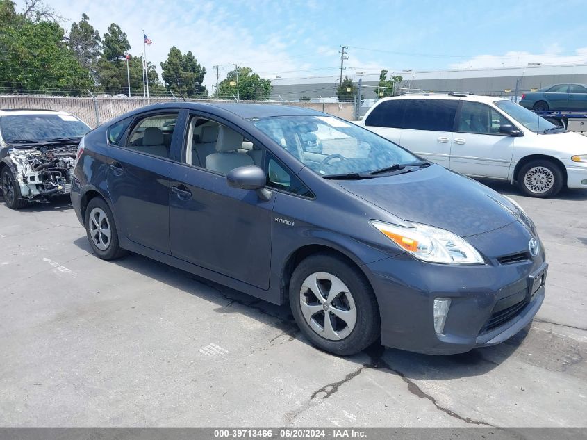 2012 Toyota Prius Two VIN: JTDKN3DUXC1563581 Lot: 39713466