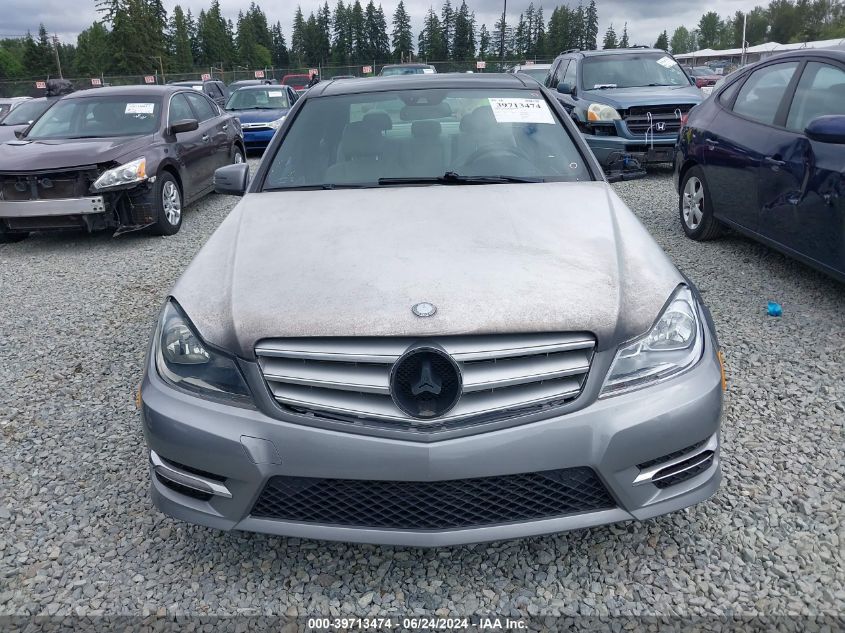 2012 Mercedes-Benz C 250 Luxury/Sport VIN: WDDGF4HB7CA729773 Lot: 39713474