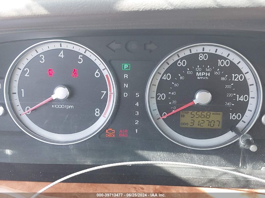 2005 Kia Amanti VIN: KNALD124455057770 Lot: 39713477