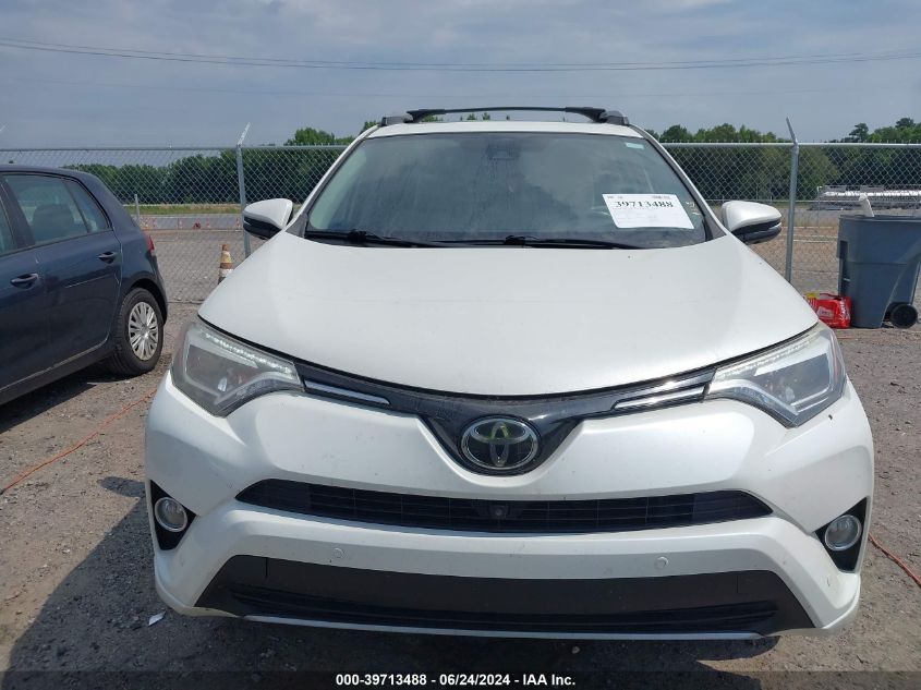 2017 Toyota Rav4 Platinum VIN: 2T3DFREV7HW550294 Lot: 39713488