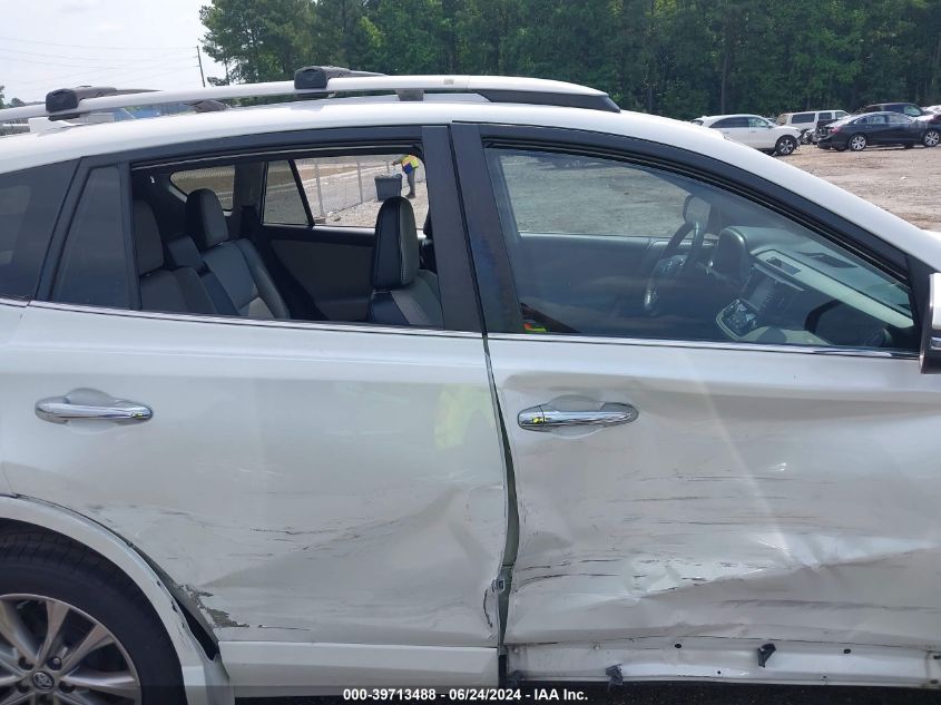 2017 Toyota Rav4 Platinum VIN: 2T3DFREV7HW550294 Lot: 39713488