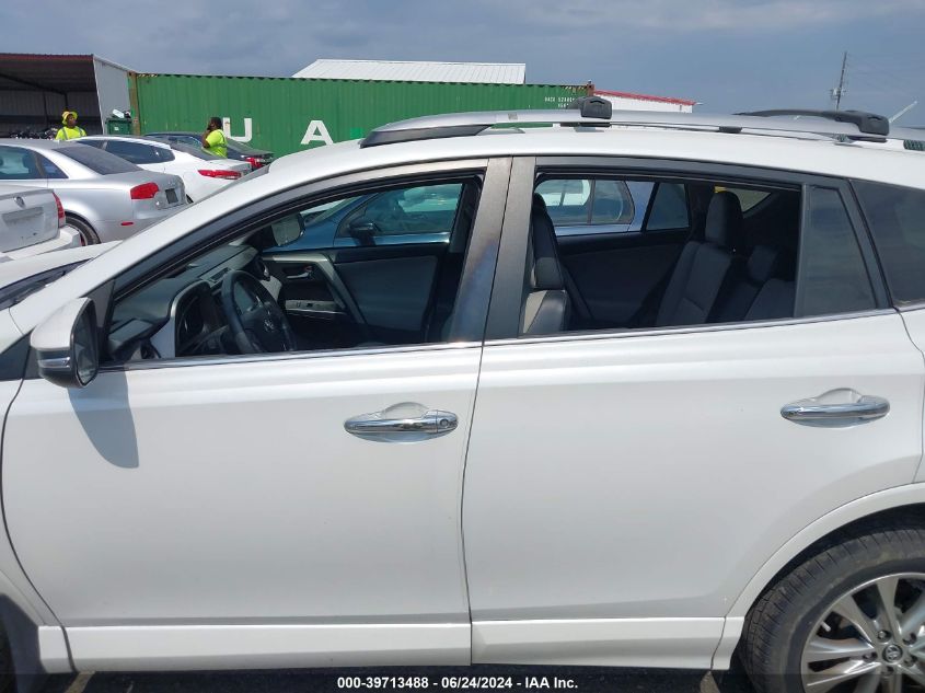 2017 Toyota Rav4 Platinum VIN: 2T3DFREV7HW550294 Lot: 39713488