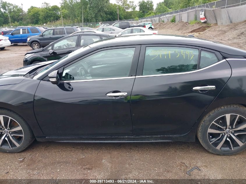 2022 Nissan Maxima Sl VIN: 1N4AA6DV1NC502537 Lot: 39713493