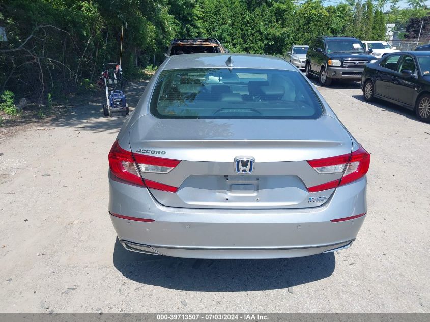 2021 Honda Accord Hybrid Touring VIN: 1HGCV3F99MA009349 Lot: 39713507