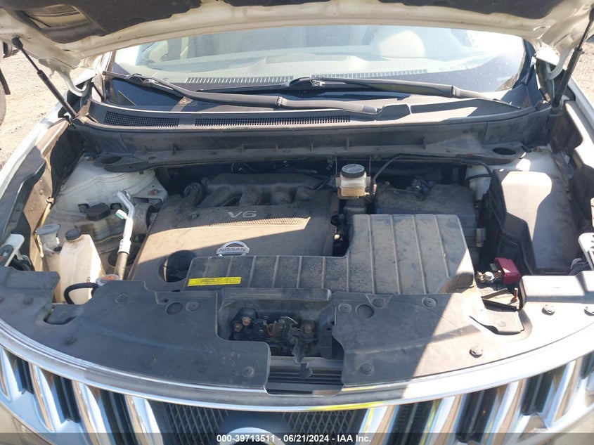 2010 Nissan Murano Le VIN: JN8AZ1MW0AW104795 Lot: 39713511