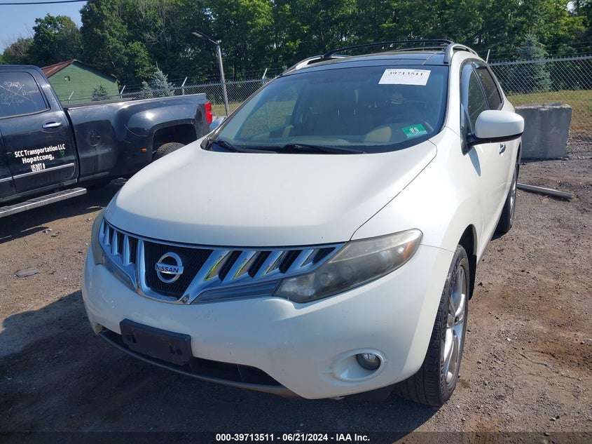 2010 Nissan Murano Le VIN: JN8AZ1MW0AW104795 Lot: 39713511