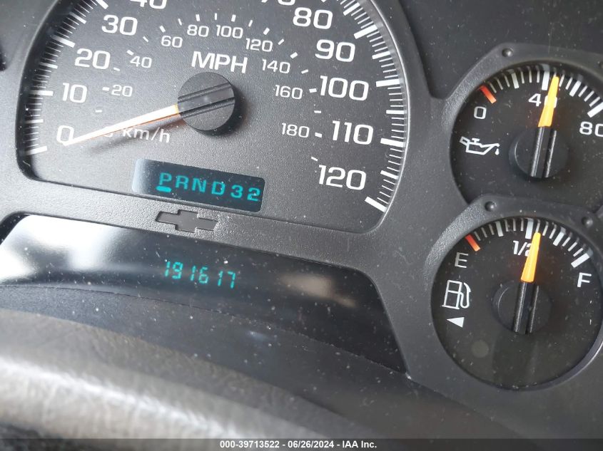 2002 Chevrolet Trailblazer Ls VIN: 1GNDT13S422387985 Lot: 39713522