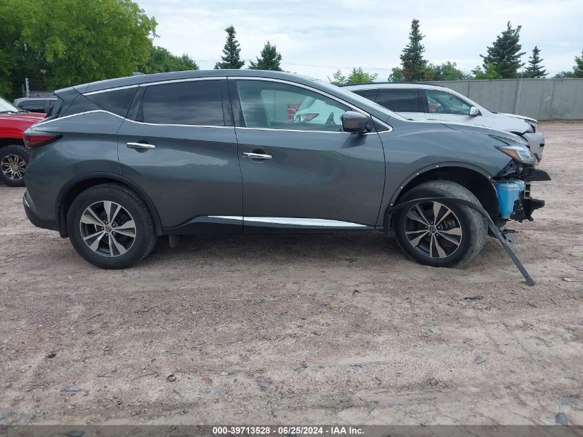 2020 Nissan Murano S Intelligent Awd VIN: 5N1AZ2AS4LN107299 Lot: 39713528