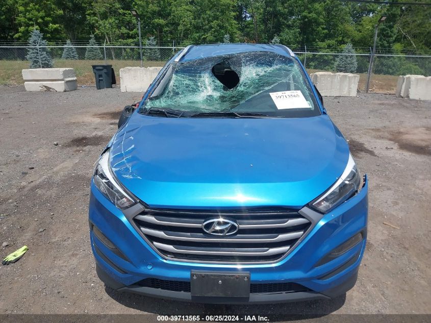 2018 Hyundai Tucson Sel VIN: KM8J3CA44JU647005 Lot: 39713565