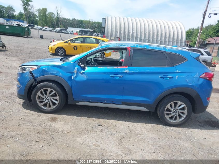 2018 Hyundai Tucson Sel VIN: KM8J3CA44JU647005 Lot: 39713565