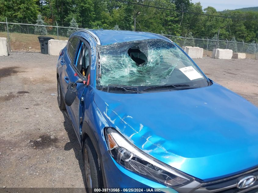 2018 Hyundai Tucson Sel VIN: KM8J3CA44JU647005 Lot: 39713565