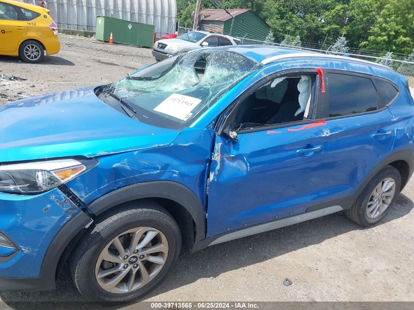 2018 Hyundai Tucson Sel VIN: KM8J3CA44JU647005 Lot: 39713565