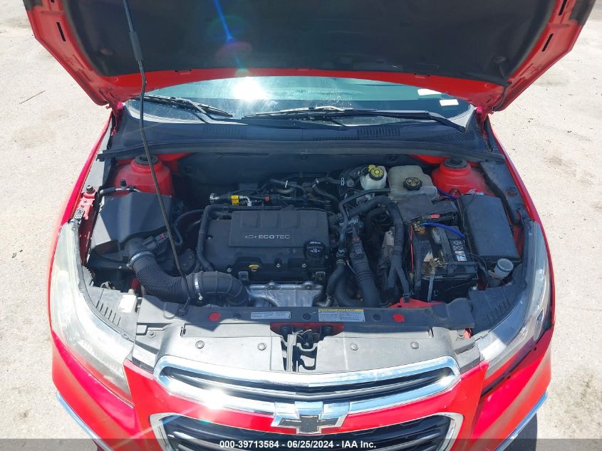 2015 Chevrolet Cruze 2Lt Auto VIN: 1G1PE5SBXF7185193 Lot: 39713584