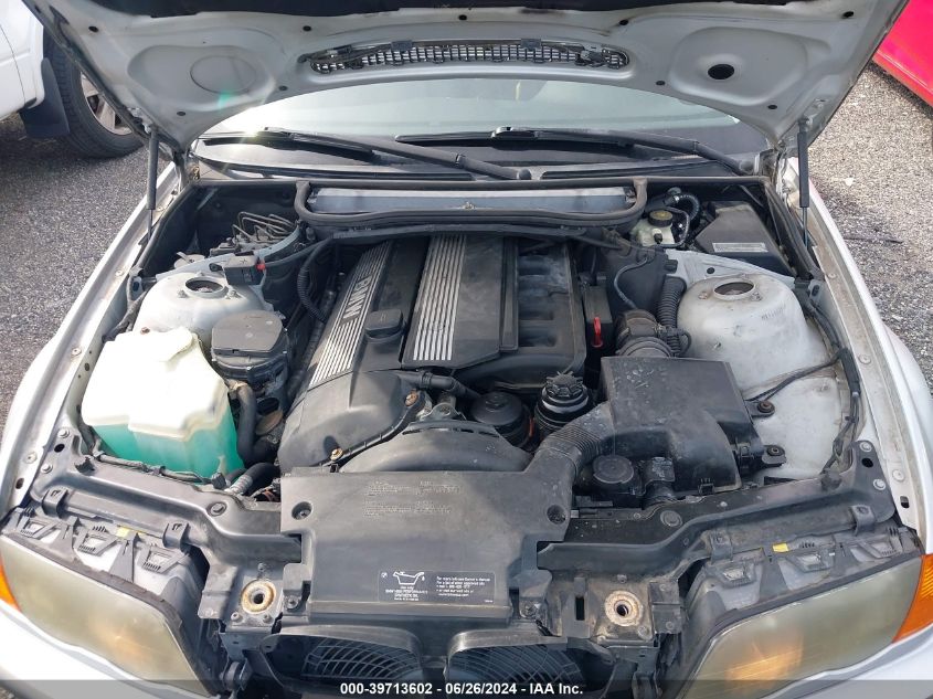 2000 BMW 323I I VIN: WBAAM334XYCA92852 Lot: 39713602