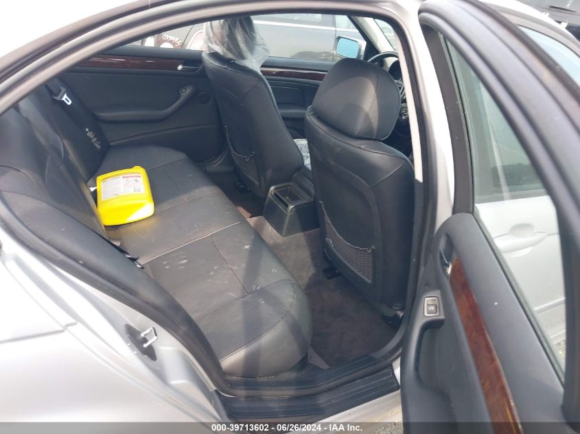 2000 BMW 323I I VIN: WBAAM334XYCA92852 Lot: 39713602