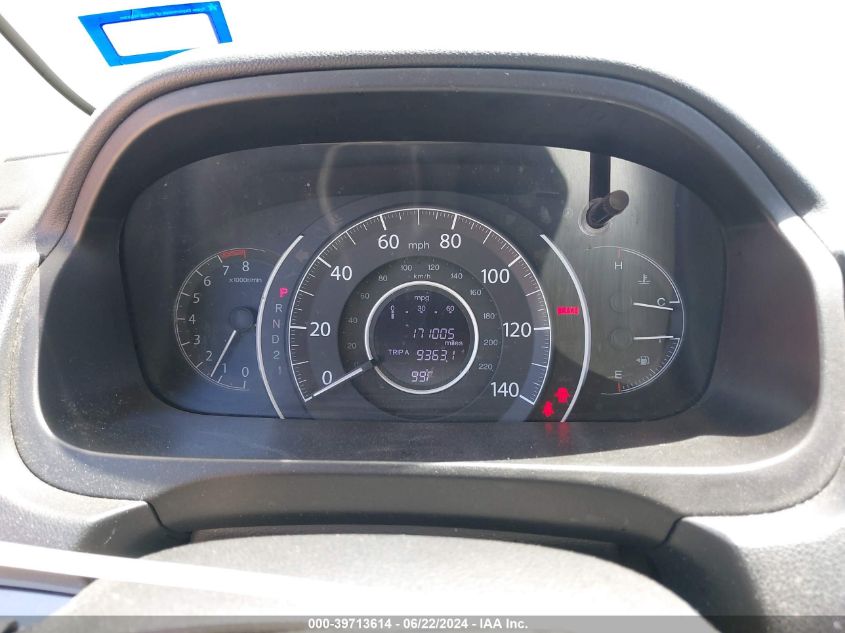 2014 Honda Cr-V Lx VIN: 3CZRM3H30EG715790 Lot: 39713614