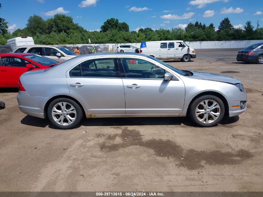 2012 Ford Fusion Se VIN: 3FAHP0HAXCR319413 Lot: 39713615