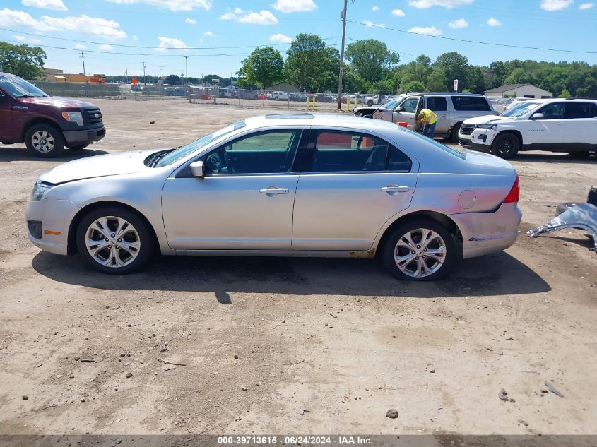 2012 Ford Fusion Se VIN: 3FAHP0HAXCR319413 Lot: 39713615