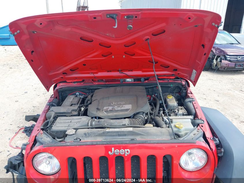 2012 Jeep Wrangler Sport VIN: 1C4AJWAG7CL108246 Lot: 39713624
