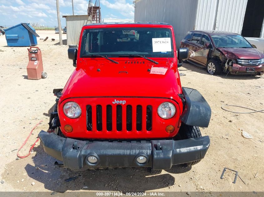 2012 Jeep Wrangler Sport VIN: 1C4AJWAG7CL108246 Lot: 39713624