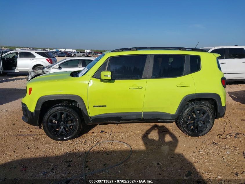 2017 Jeep Renegade Altitude 4X4 VIN: ZACCJBBB9HPE87984 Lot: 39713627