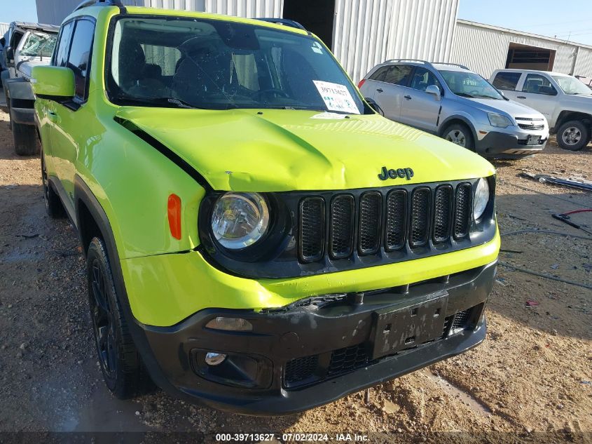 2017 Jeep Renegade Altitude 4X4 VIN: ZACCJBBB9HPE87984 Lot: 39713627