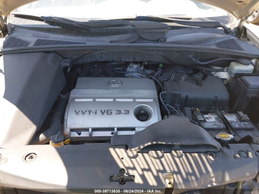 2004 Lexus Rx 330 VIN: JTJGA31U340041692 Lot: 39713635