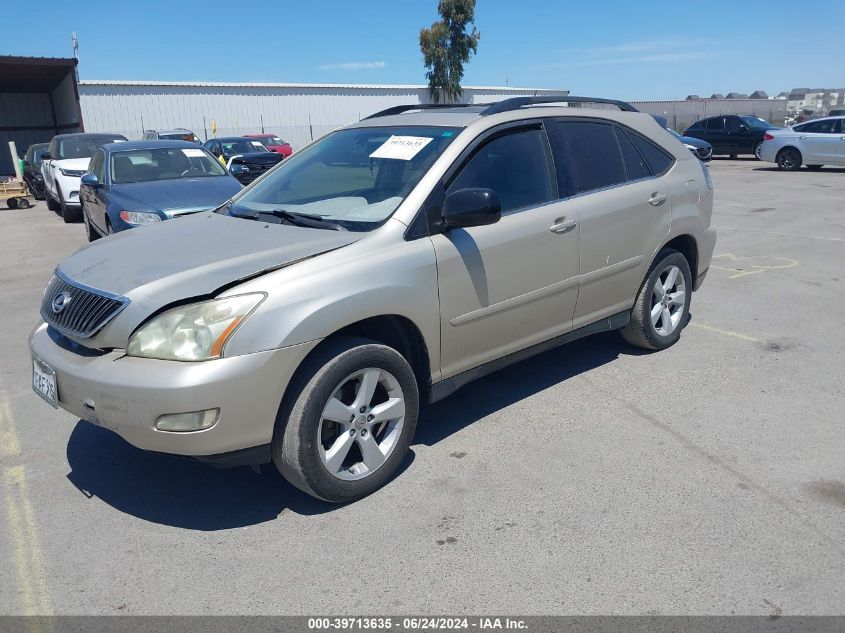 2004 Lexus Rx 330 VIN: JTJGA31U340041692 Lot: 39713635