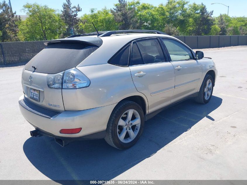 2004 Lexus Rx 330 VIN: JTJGA31U340041692 Lot: 39713635