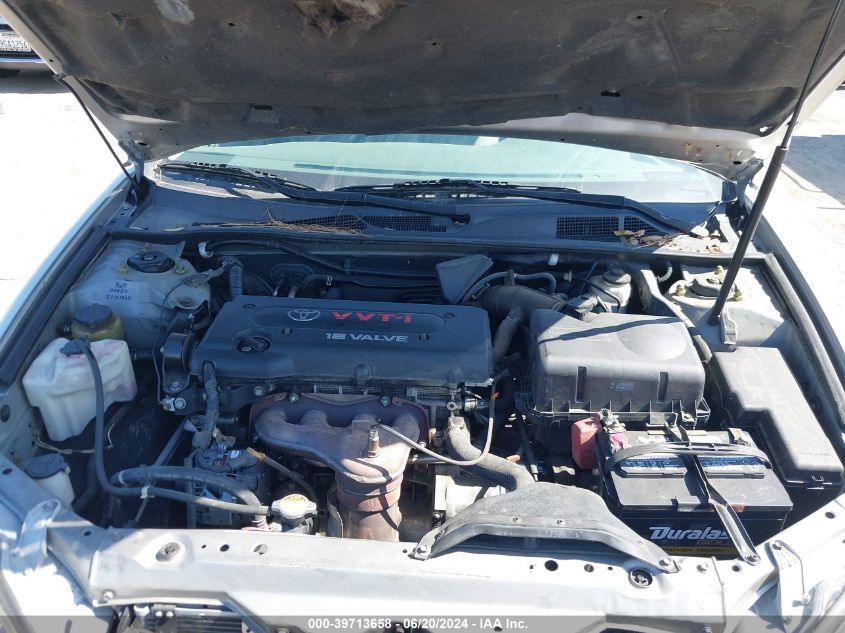 2004 Toyota Camry Le VIN: 4T1BE32K04U854040 Lot: 39713658